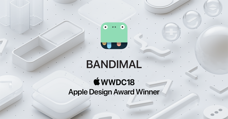 The kids app BANDIMAL won the APPLE DESIGN AWARD in 2018